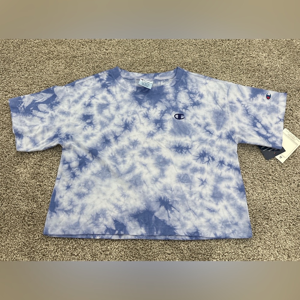 Champion Tie-Dye Cropped Tee